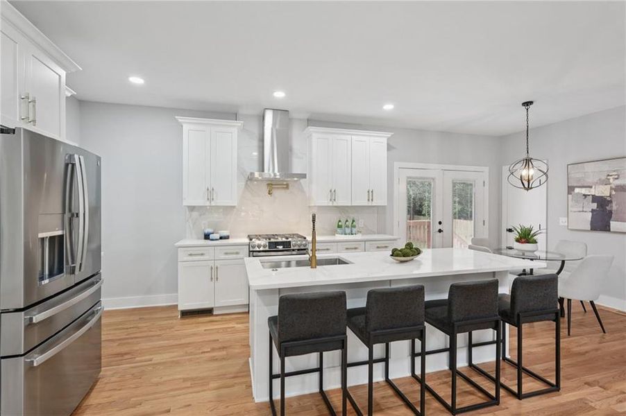 Furnished interior view inside a new home in , Decatur (Image 10). Furnished interior view inside a new home in , Decatur (Image 10).
