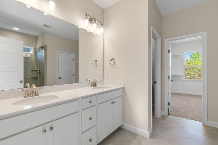 *Photo Representation of the Gunnison Floorplan - Owner's Bath