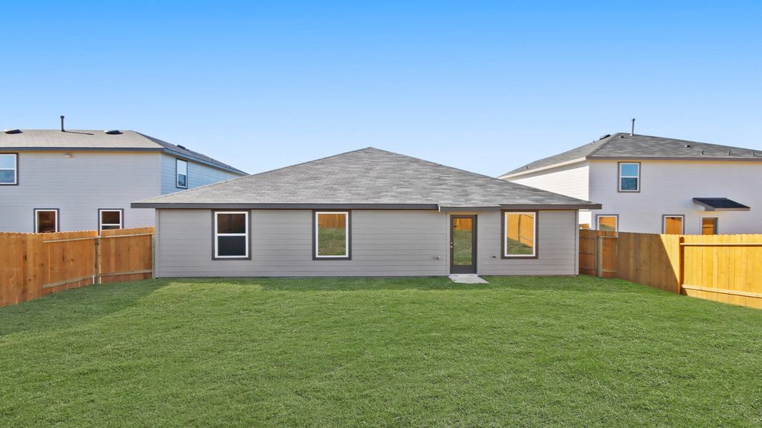 Representative exterior details of a home built from the Bailey by D.R. Horton in Lexington Heights, Willis (Image 4). Representative exterior details of a home built from the Bailey by D.R. Horton in Lexington Heights, Willis (Image 4).