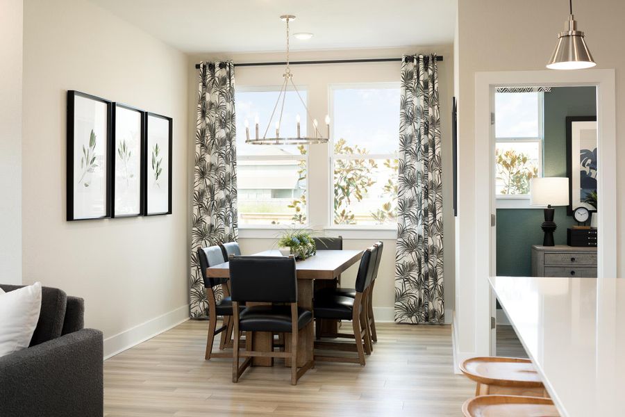 Dining Room | Eli at Village at Manor Commons in Manor, TX by Landsea Homes