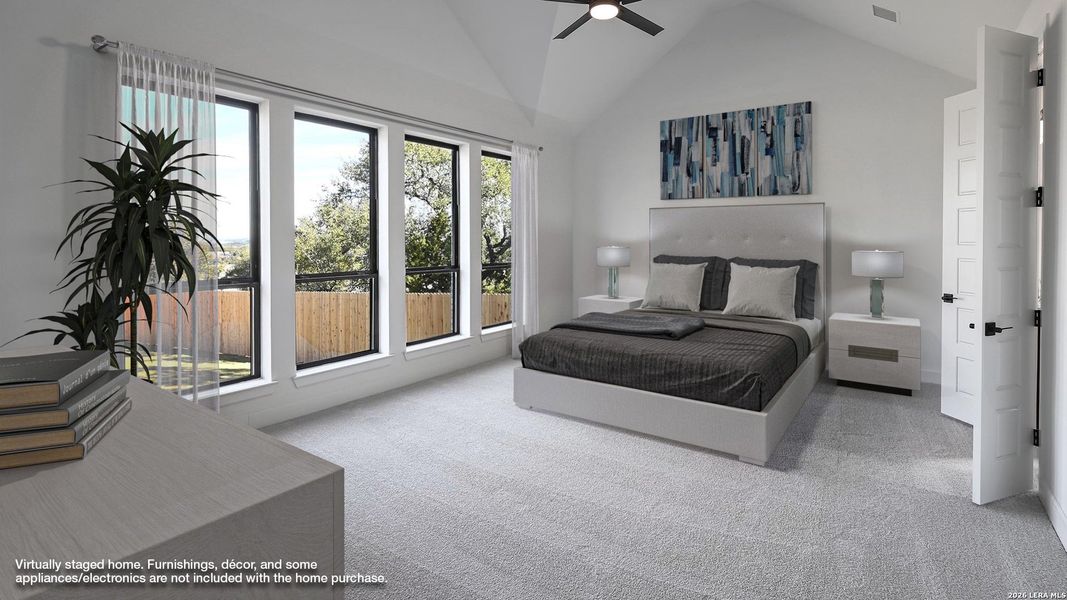 Furnished interior view inside a new home in Johnson Ranch, Bulverde (Image 14).