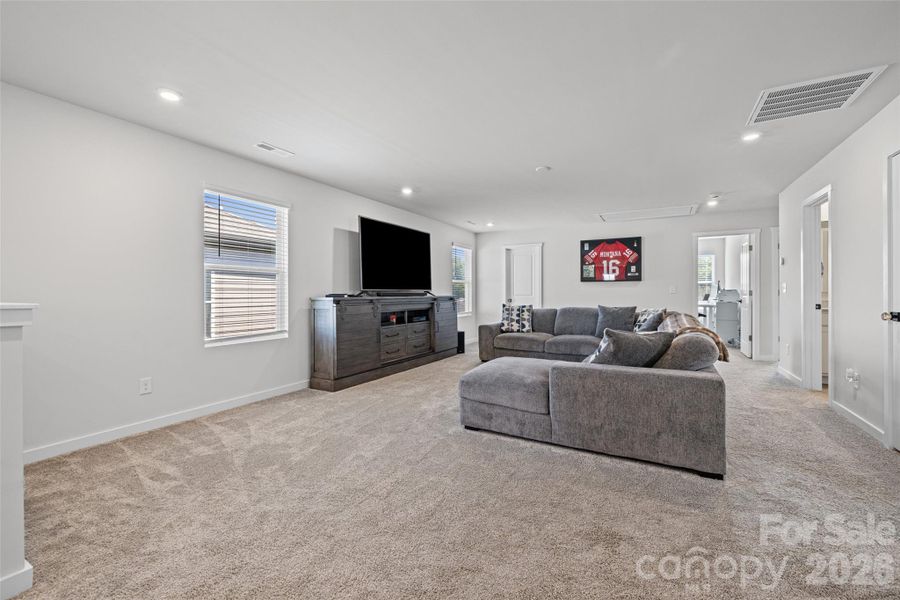 Furnished interior view inside a new home in , York (Image 29).