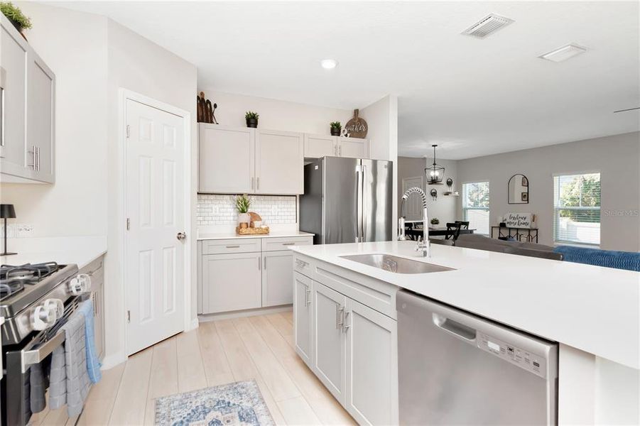 Furnished interior view inside a new home in Bell Creek Landing, Riverview (Image 18). Furnished interior view inside a new home in Bell Creek Landing, Riverview (Image 18).