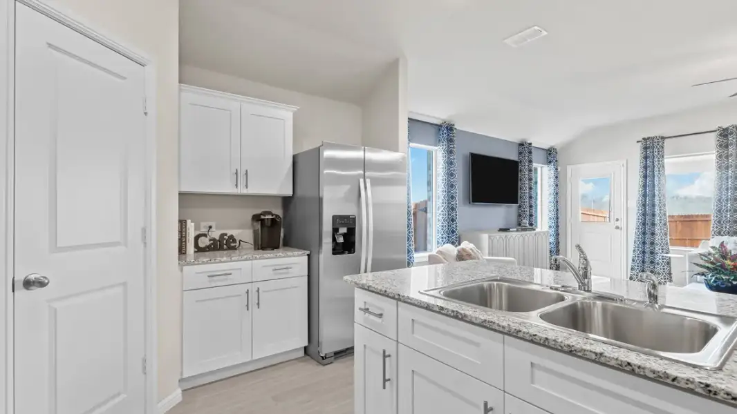 Furnished interior view inside a new home in Hadley Farms, Godley (Image 6).