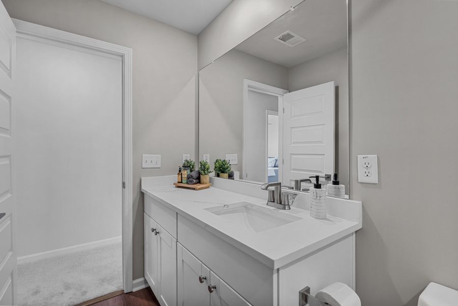 Furnished interior view inside a new home in Heron's Walk at Summers Corner, Summerville (Image 19).