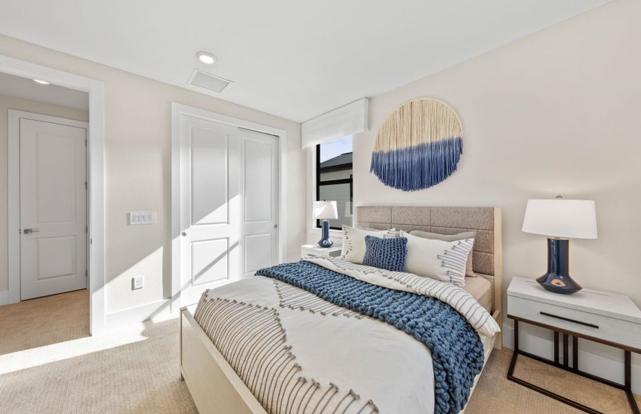 Representative furnished interior of a home built from the Layton Grande by DiVosta in TerraWalk at Babcock Ranch, Alva (Image 14).