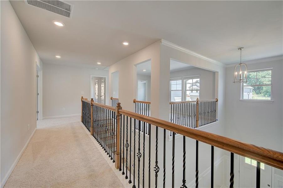 Spacious, unfurnished interior of a new home in Grandview at Millers Mill, Stockbridge (Image 31).