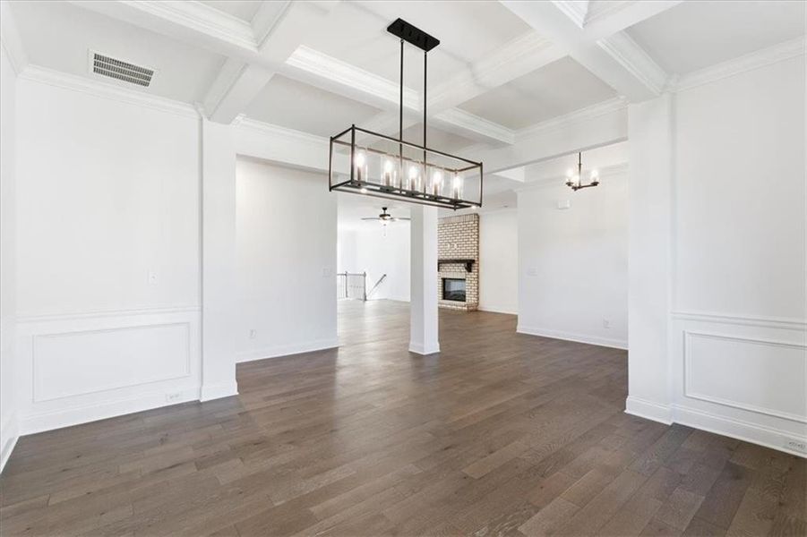 Spacious, unfurnished interior of a new home in The Estates at Hurricane Pointe, Douglasville (Image 15). Spacious, unfurnished interior of a new home in The Estates at Hurricane Pointe, Douglasville (Image 15).