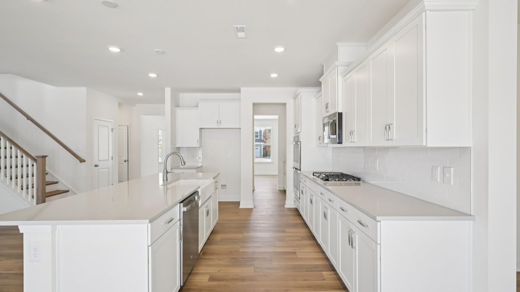 Representative furnished interior of a home built from the Norris by DRB Homes in Blake Pond, Lillington (Image 16).