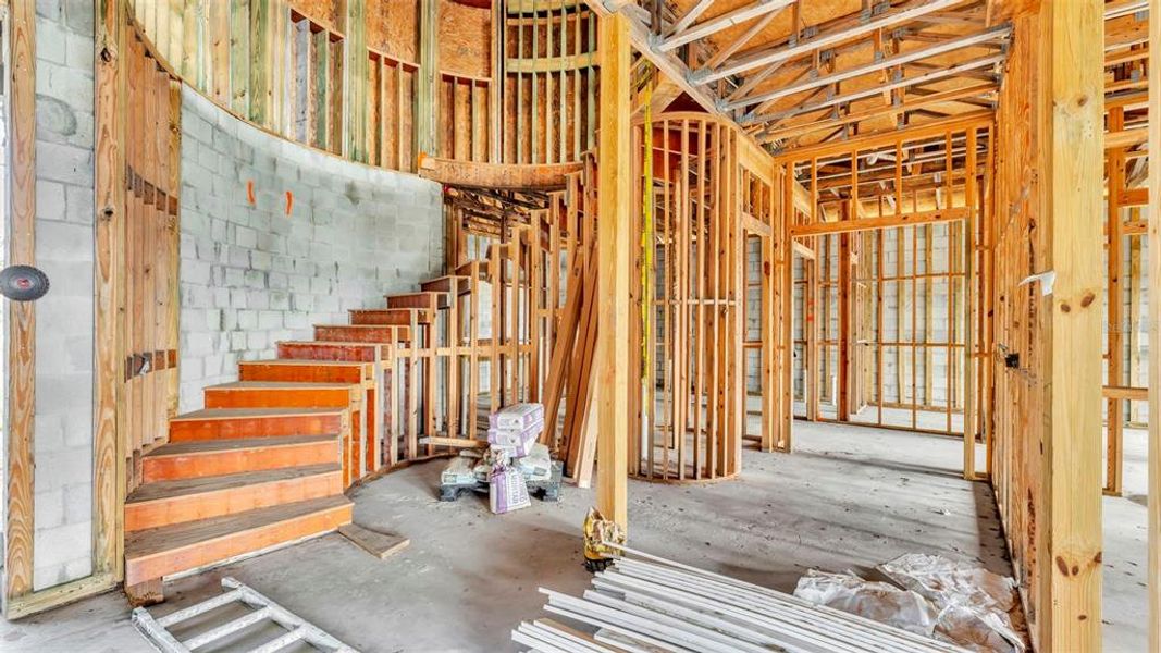 In-progress construction of a new home in , Haines City, FL (Image 10). In-progress construction of a new home in , Haines City, FL (Image 10).