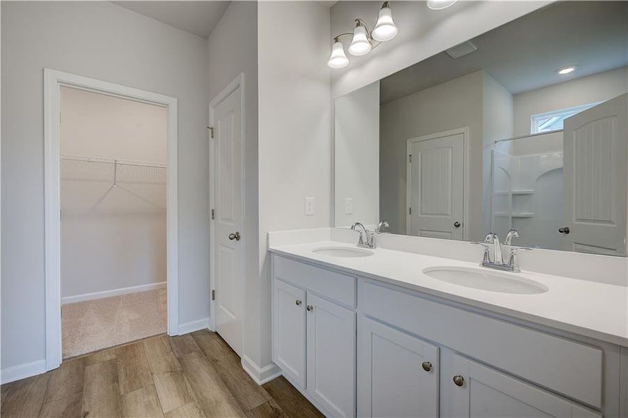 Furnished interior view inside a new home in Chapel Hill, Newnan (Image 12).