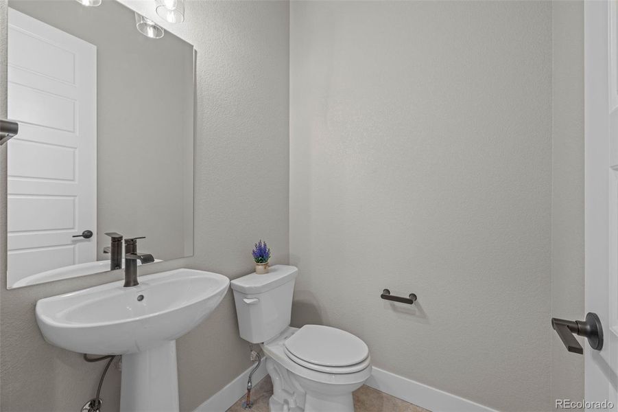 Furnished interior view inside a new home in Painted Prairie, Aurora (Image 13). Furnished interior view inside a new home in Painted Prairie, Aurora (Image 13).