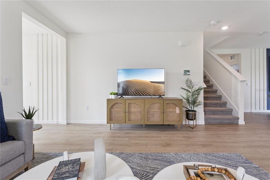 Furnished interior view inside a new home in Crossroads at Kelly Park, Apopka (Image 3).