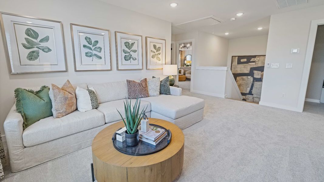 Furnished interior view inside a new home in Cottages of Bearwood, Mount Pleasant (Image 16).