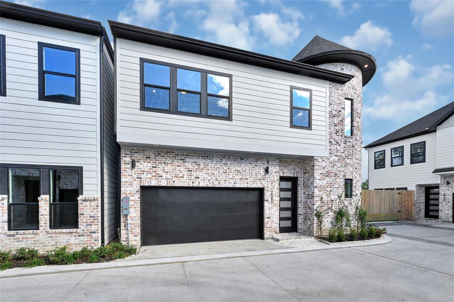 Front exterior of a new home in , Houston, TX, highlighting curb appeal (Image 2). Front exterior of a new home in , Houston, TX, highlighting curb appeal (Image 2).