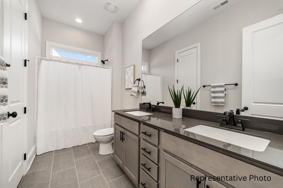 Furnished interior view inside a new home in Shepherds Trace, Clover (Image 13).