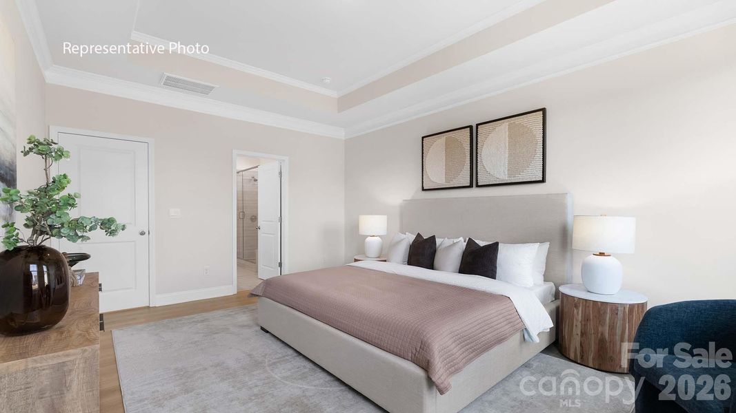 Furnished interior view inside a new home in Sylvan Creek, Denver (Image 17).