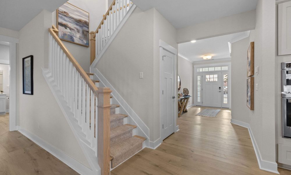 Representative furnished interior of a home built from the The Mangrove by Chesapeake Homes in Terrapin, Leland (Image 34).