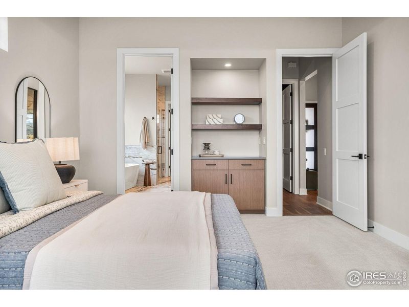 Furnished interior view inside a new home in , Timnath (Image 15).