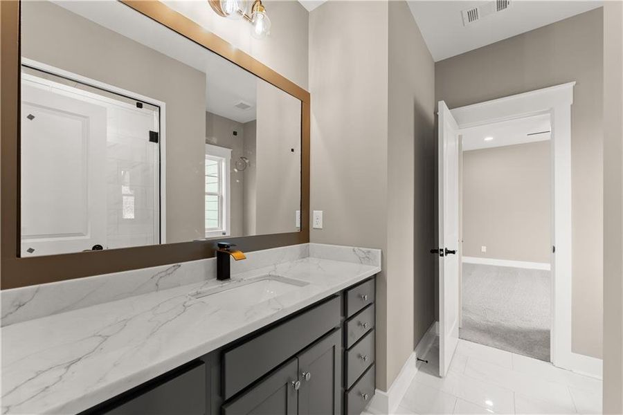 Furnished interior view inside a new home in , Ball Ground (Image 18).