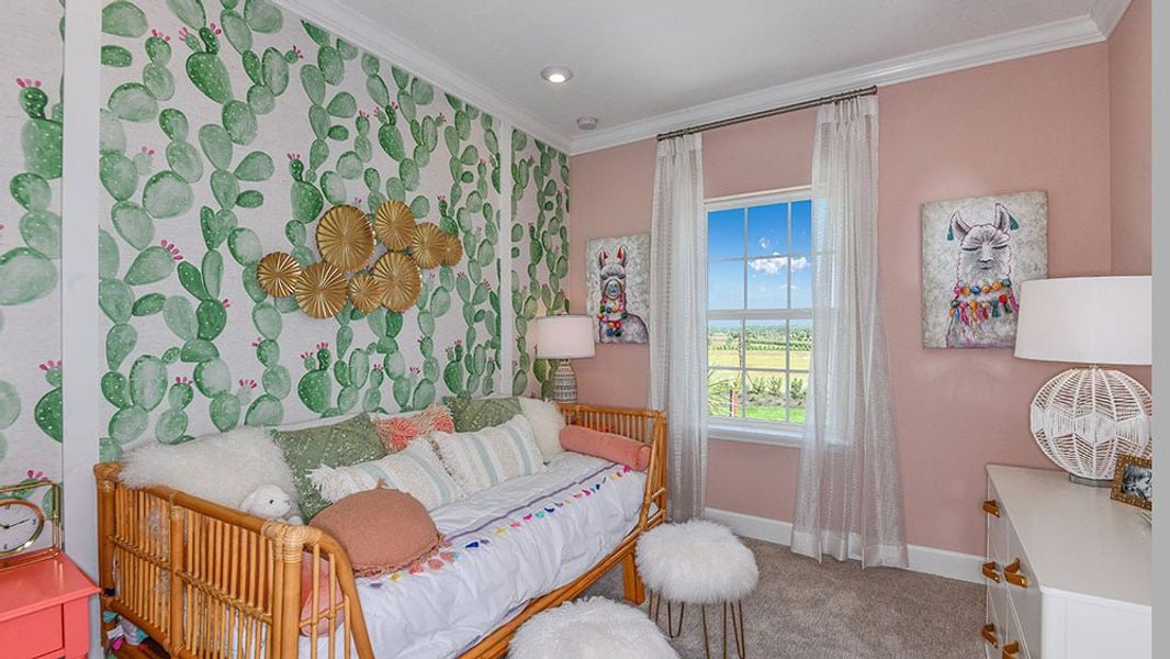 Representative furnished interior of a home built from the Boca Grande by Taylor Morrison in Cassia at Skye Ranch, Sarasota (Image 16).