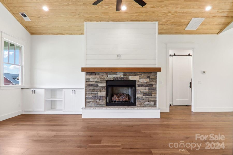 Furnished interior view inside a new home in , Hendersonville (Image 12). Furnished interior view inside a new home in , Hendersonville (Image 12).