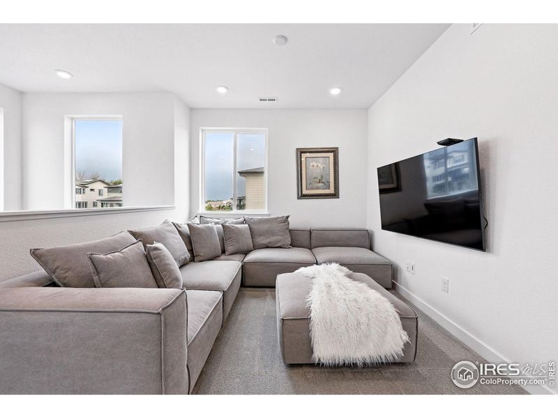 Furnished interior view inside a new home in Silo: The Skyline Collection, Lafayette (Image 12).