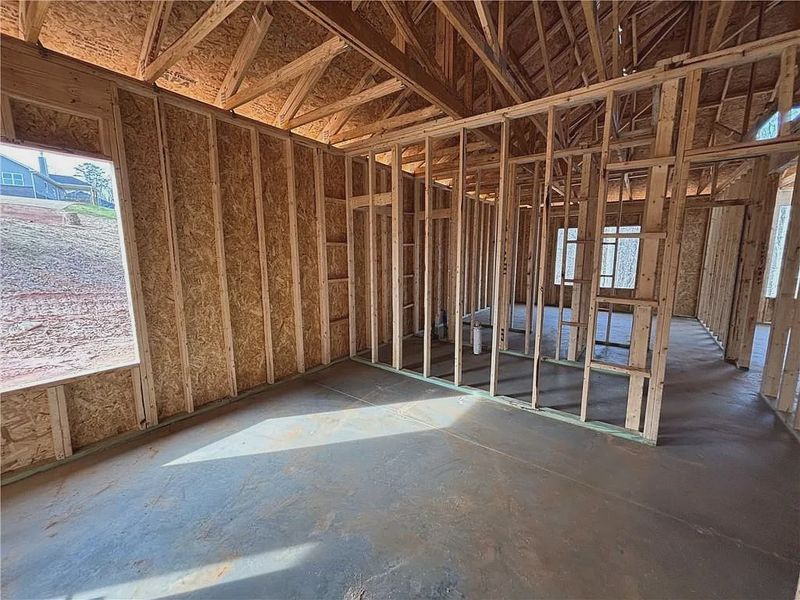 In-progress construction of a new home in Tuscany Hills, Douglasville, GA (Image 35).