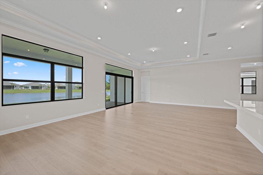 Spacious, unfurnished interior of a new home in Cresswind Palm Beach at Westlake, Westlake (Image 43). Spacious, unfurnished interior of a new home in Cresswind Palm Beach at Westlake, Westlake (Image 43).