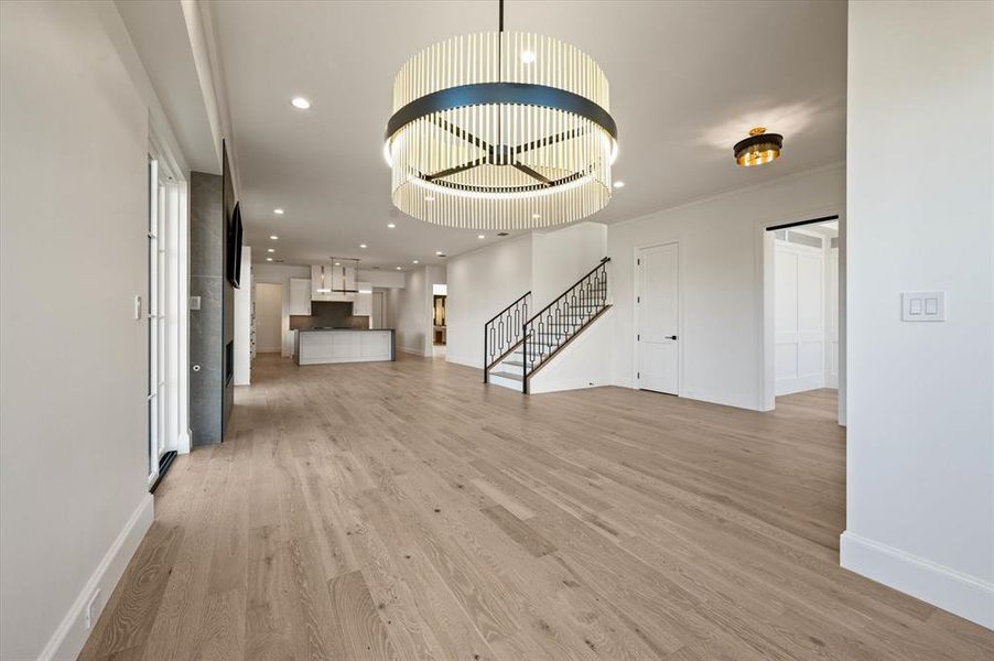 Dining space looking into living area Dining space looking into living area