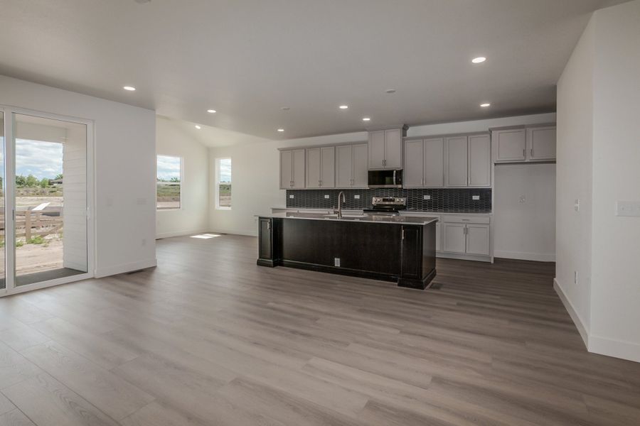 Representative furnished interior of a home built from the Morrison by Hartford Homes in Prairie Song, Windsor (Image 11).