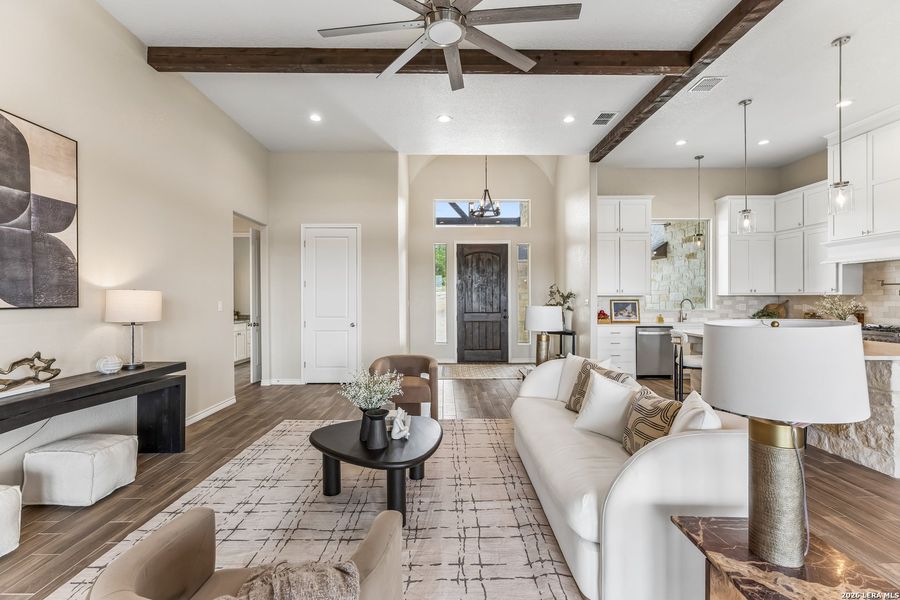 Furnished interior view inside a new home in , New Braunfels (Image 36). Furnished interior view inside a new home in , New Braunfels (Image 36).