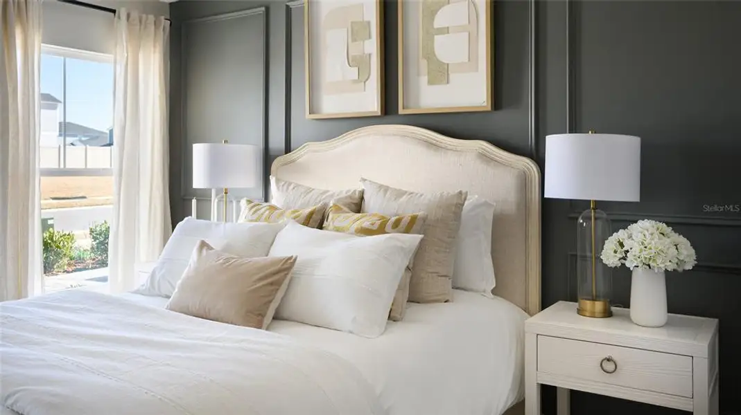 Furnished interior view inside a new home in Pasadena Landing, Wesley Chapel (Image 12).