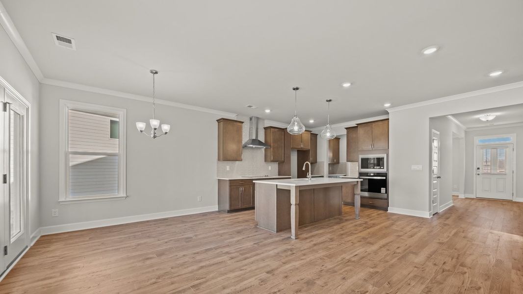 Representative furnished interior of a home built from the Summit by D.R. Horton in Heritage Pointe, Senoia (Image 5).