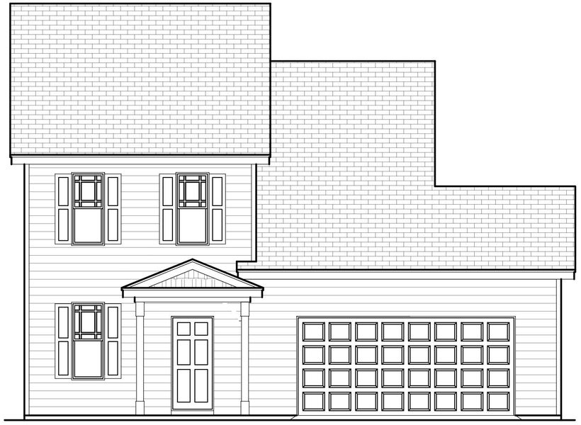 Representative rendering of the exterior for the Sequoia II by RiverWILD Homes (Image 2). Representative rendering of the exterior for the Sequoia II by RiverWILD Homes (Image 2).