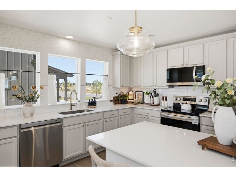 Furnished interior view inside a new home in Bloom, Fort Collins (Image 16).