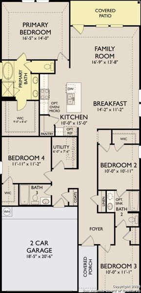 2D floor plan layout of this home in Arcadia Ridge, San Antonio, TX (Image 4). 2D floor plan layout of this home in Arcadia Ridge, San Antonio, TX (Image 4).