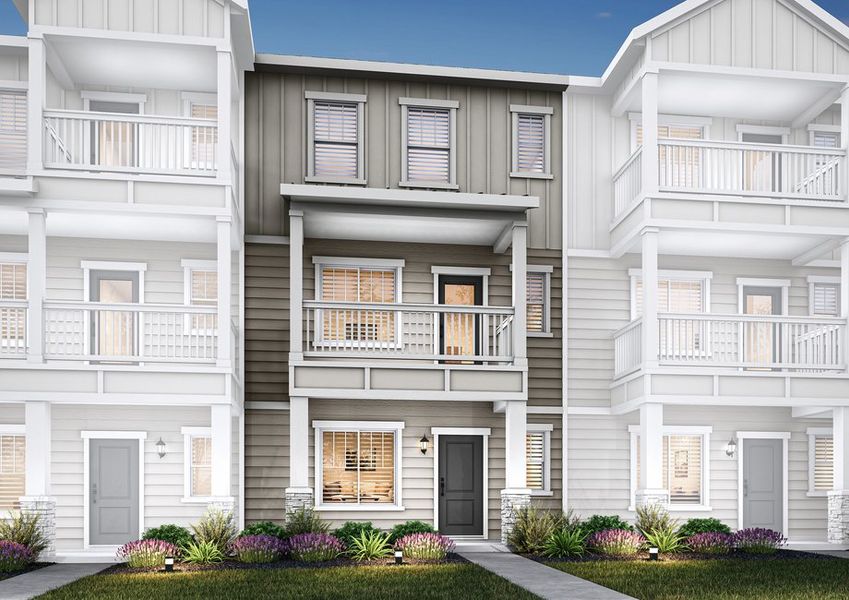 The Pearl is a beautiful 3 story home.