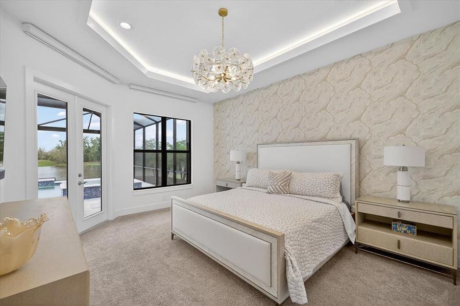 Furnished interior view inside a new home in , Bradenton (Image 67).