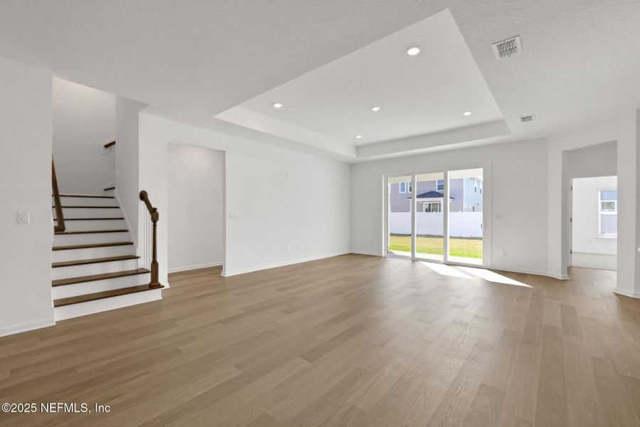 Spacious, unfurnished interior of a new home in Jennings Farm, Middleburg (Image 15). Spacious, unfurnished interior of a new home in Jennings Farm, Middleburg (Image 15).