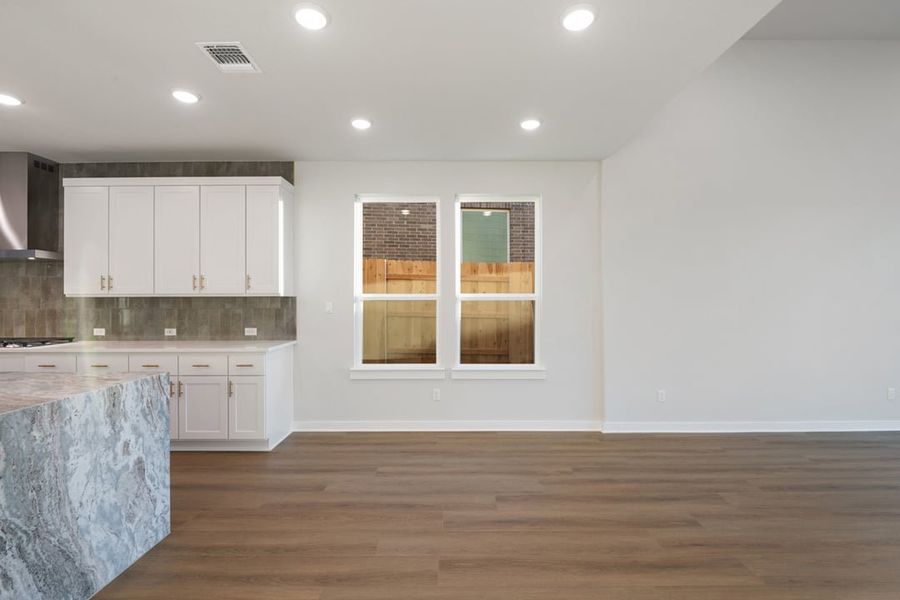 Spacious, unfurnished interior of a new home in Terrace Collection at Lariat, Liberty Hill (Image 36).