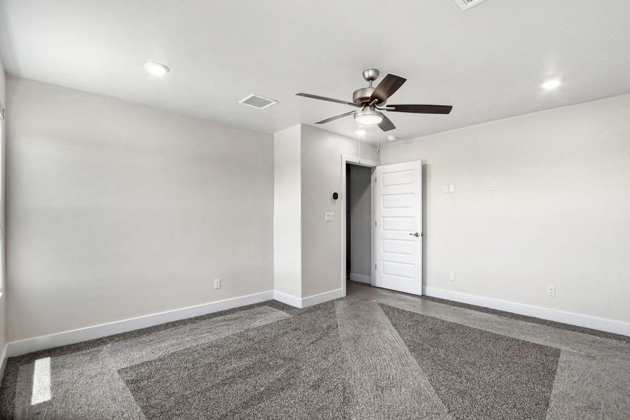 Spacious, unfurnished interior of a new home in The View at Desert Springs | Thoughtful Collection, El Paso (Image 23). Spacious, unfurnished interior of a new home in The View at Desert Springs | Thoughtful Collection, El Paso (Image 23).