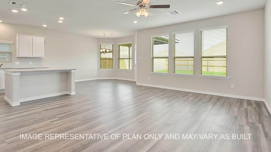 Spacious, unfurnished interior of a new home in Southern Pointe, College Station (Image 13).
