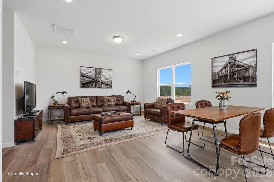 Furnished interior view inside a new home in Catawba Trace, Catawba (Image 9).