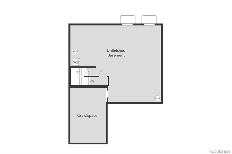 2D floor plan layout of this home in , Aurora, CO (Image 3).