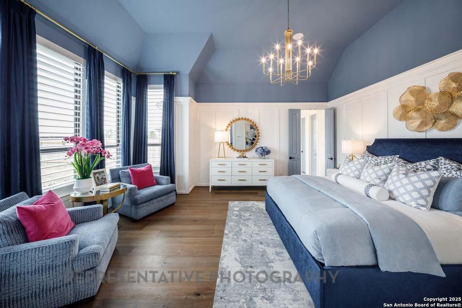 Furnished interior view inside a new home in Esperanza, Boerne (Image 40). Furnished interior view inside a new home in Esperanza, Boerne (Image 40).