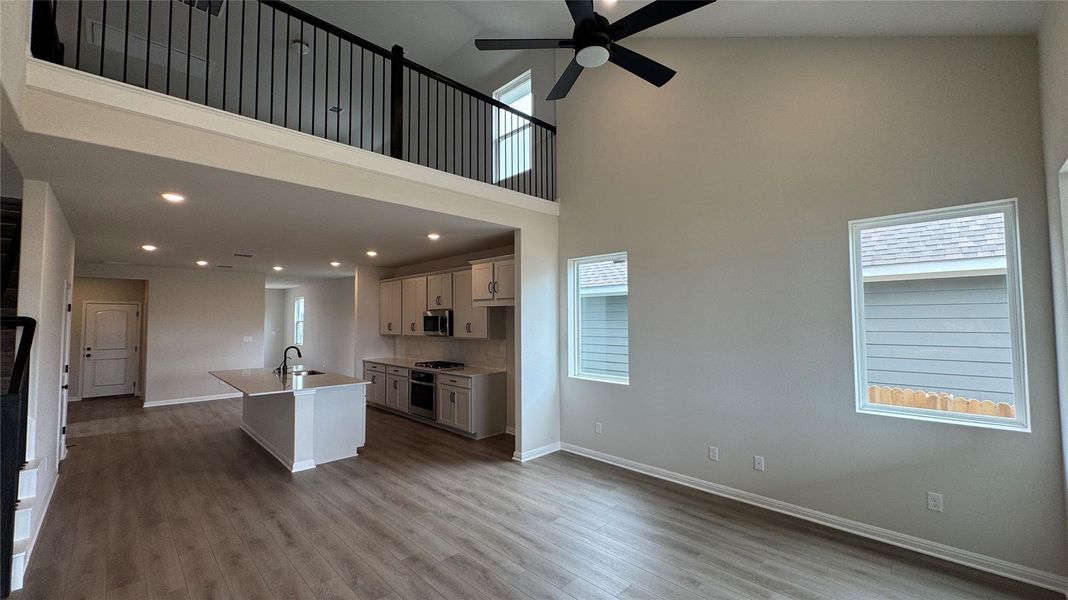 Spacious, unfurnished interior of a new home in Cannon Ranch 40s, Dripping Springs (Image 30). Spacious, unfurnished interior of a new home in Cannon Ranch 40s, Dripping Springs (Image 30).