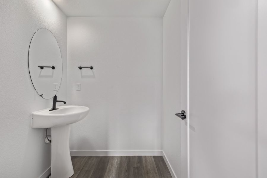 Furnished interior view inside a new home in Painted Prairie, Aurora (Image 11).