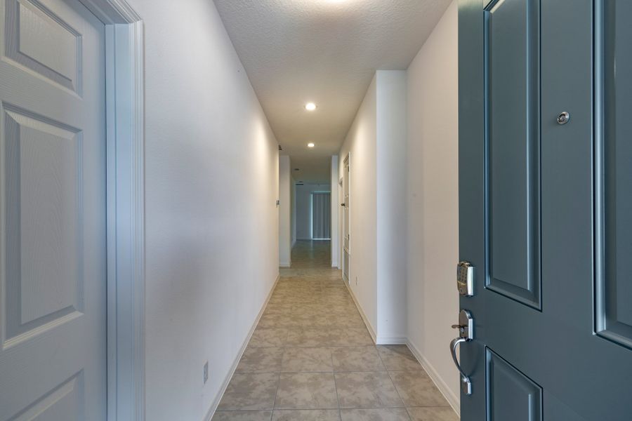 Well-Appointed Entry-Way in Central Florida Single-Family Home