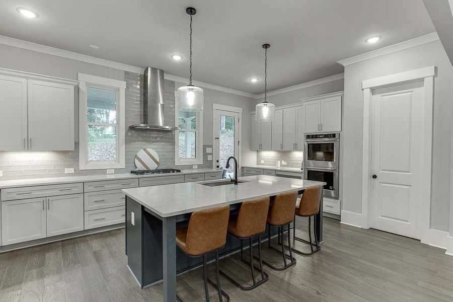 Furnished interior view inside a new home in , Dacula (Image 19).